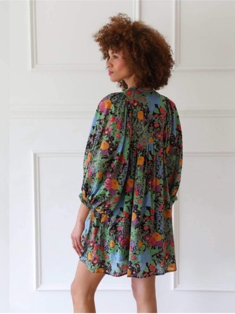 Anthropologie Mille Resort & Travel Daisy Dress L BEAUTIFUL! - Picture 2 of 3